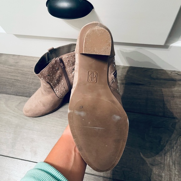 Faux Rhinestone Ankle Booties - Picture 3 of 5